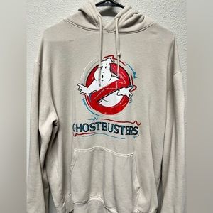 Ghost buster hoodie beige used size large